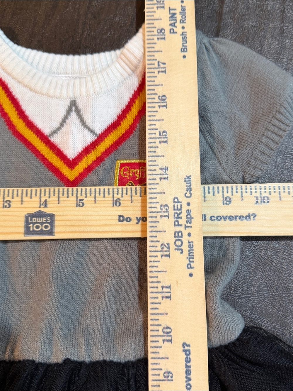 Harry Potter Gryffindor Tutu Dress Size 3T - Picture 6 of 6